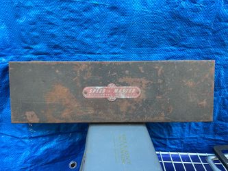 Speed Master Montgomery Ward Vintage Metal Tool Box