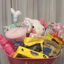 Hello kitty Easter  basket