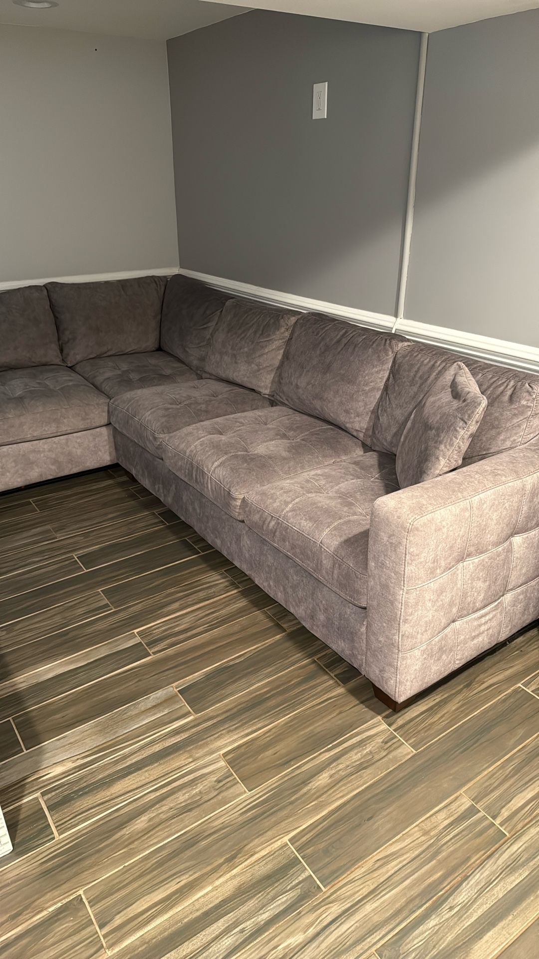 Grey Sectional Couch