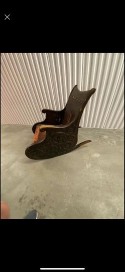 Vintage raking chair