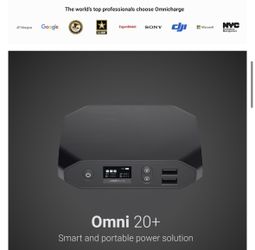 OmniCharge Omni20 AC Battery Bank 73WH