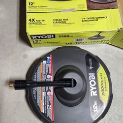 RYOBI
12 in. 2,300 PSI Electric Pressure Washers Surface Cleaner