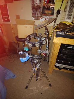 Percussion equipment.