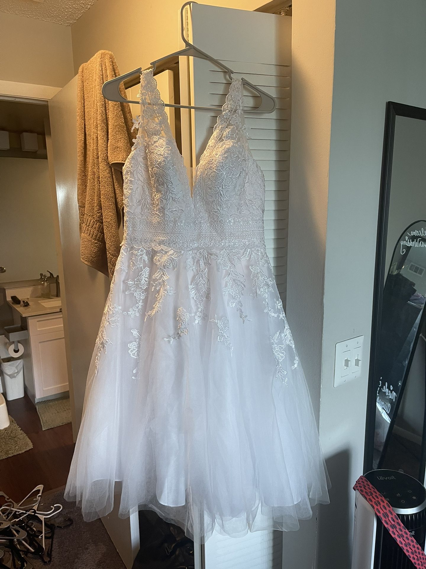 Size 8 White Dress