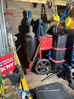 big wheel torch cart