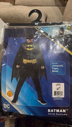 Batman Costume Boys