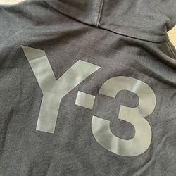 Adidas Y3 Classic Back Logo Full Zip Hoodie XL