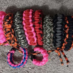 Handmade Paracord Bracelets! 