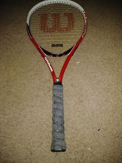 Wilson impact power - bridge tennis racket titanium lightweight strength frames $50