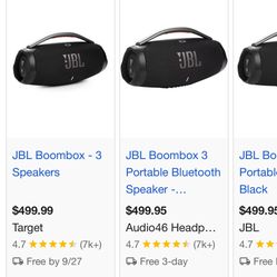 Jbl Bluetooth Speaker 3