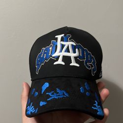 Dandy hats x Junior H Sadboyz angel azul