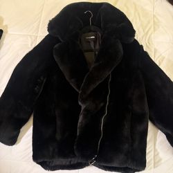 BLK - Fur Coat - FN 