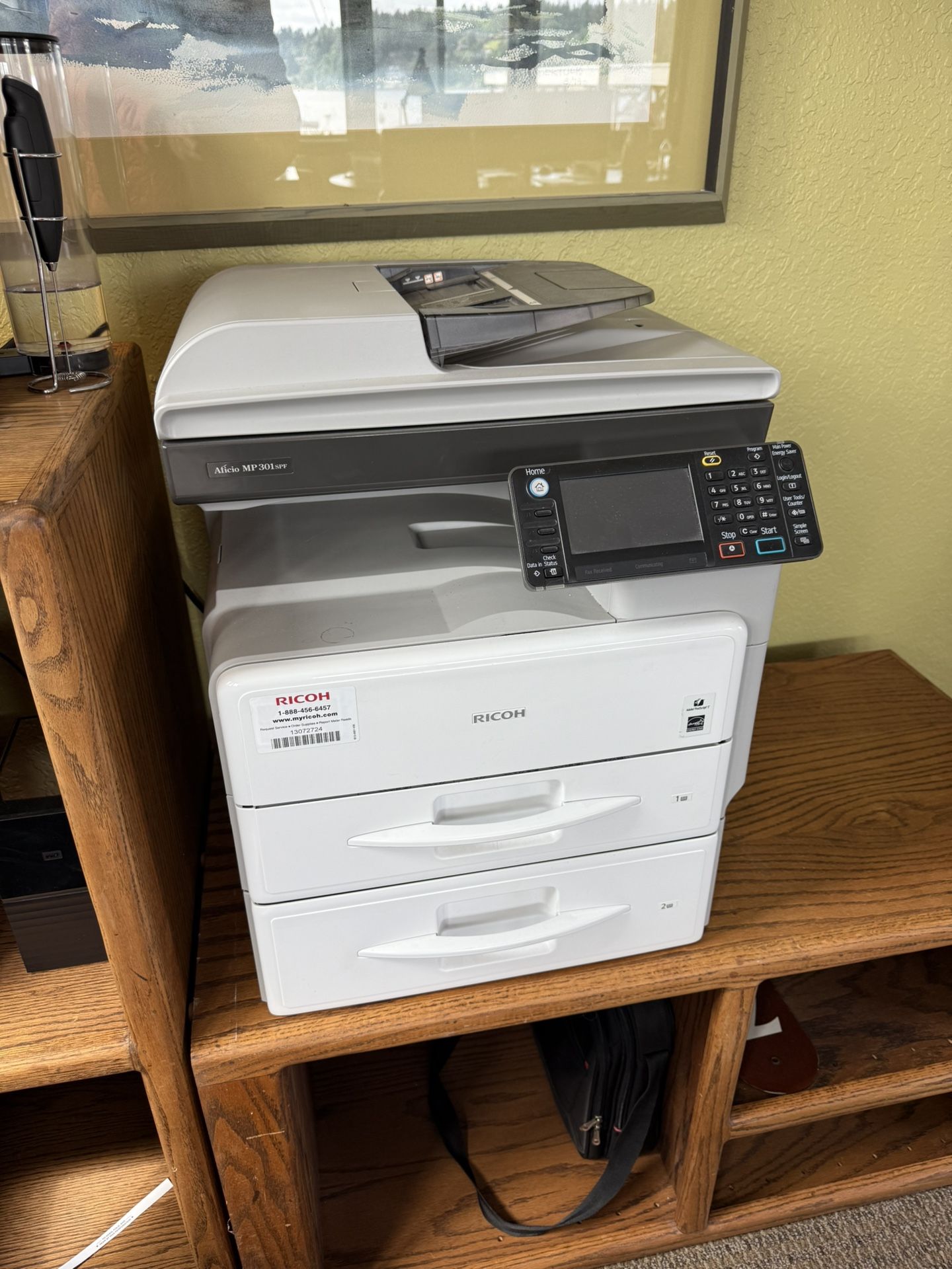 Ricoh MP301SPF - Laser Printer - Scanner Fax