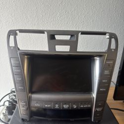 2007-2009 Lexus LS460 Info Navigation Display Screen OEM , Not Tested 