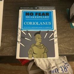 SparkNotes No Fear Shakespeare Coriolanus Book