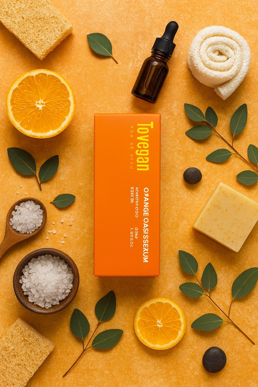 TOVEGAN Color Food Series Orange Oasis Serum (50ml) Korea Skincare Face Skin New