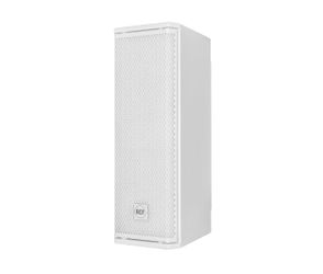Open Box: RCF NXL14-A-W, White Compact Active Dual 6-Inch 2-Way Point Source Column Speaker - 2100 Watt