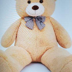 Large Teddy Bear with Bow Tie 47 "