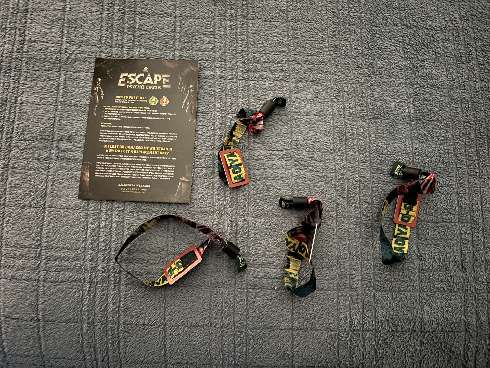 4 X Escape Tickets