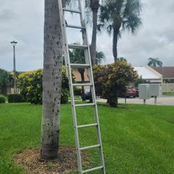 16" Ft. Aluminum Ladder Aluminum,  200 Lb. Capacity 