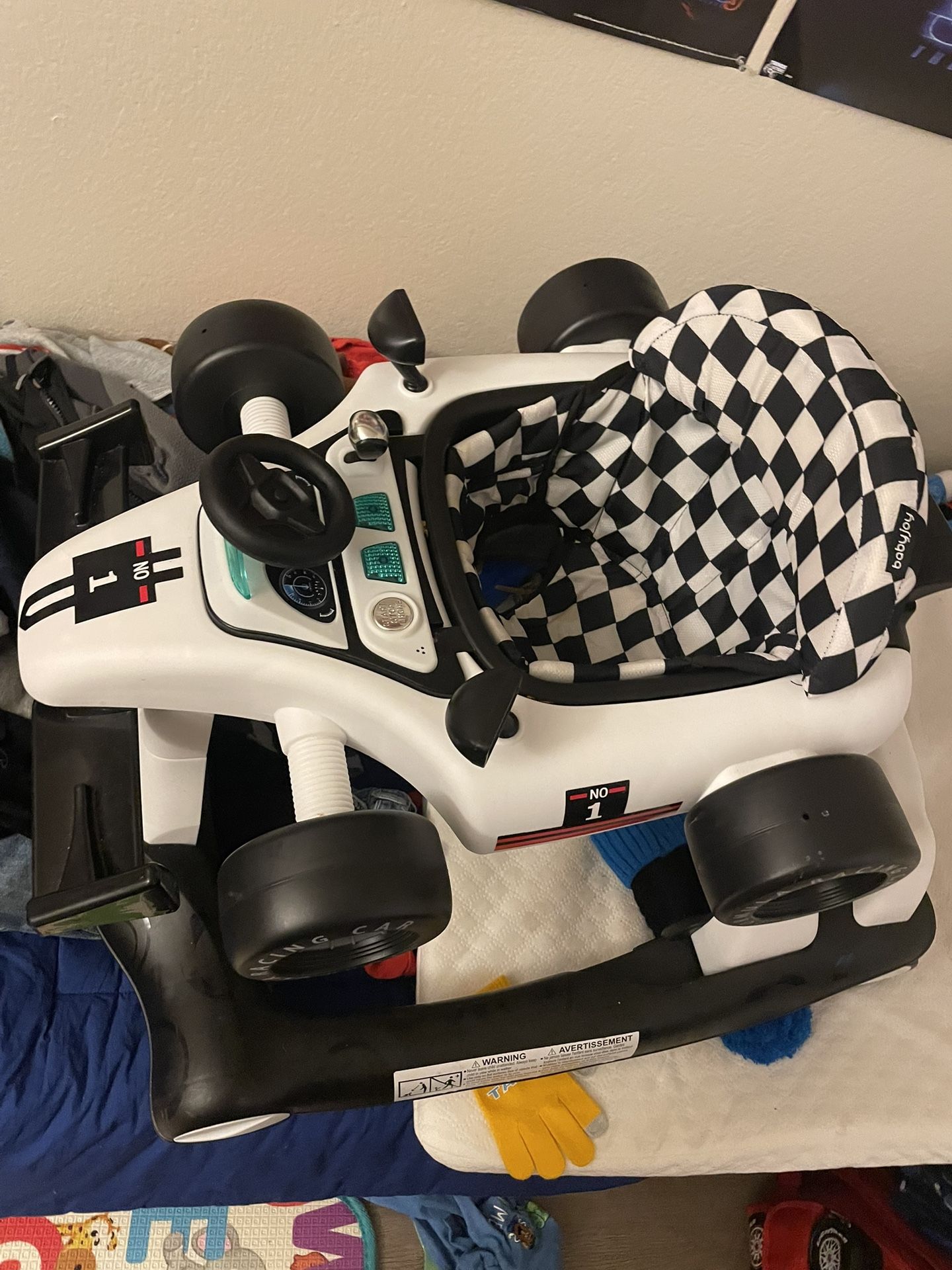 Racecar Baby Walker 