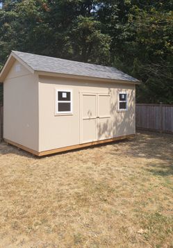 10x16 classic storage shed