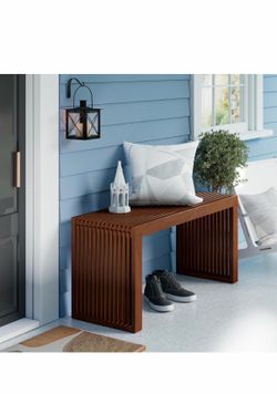 New Brown bamboo Bench