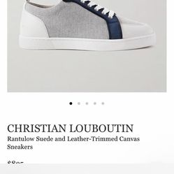 CHRISTIAN LOUBOUTIN • SNEAKERS