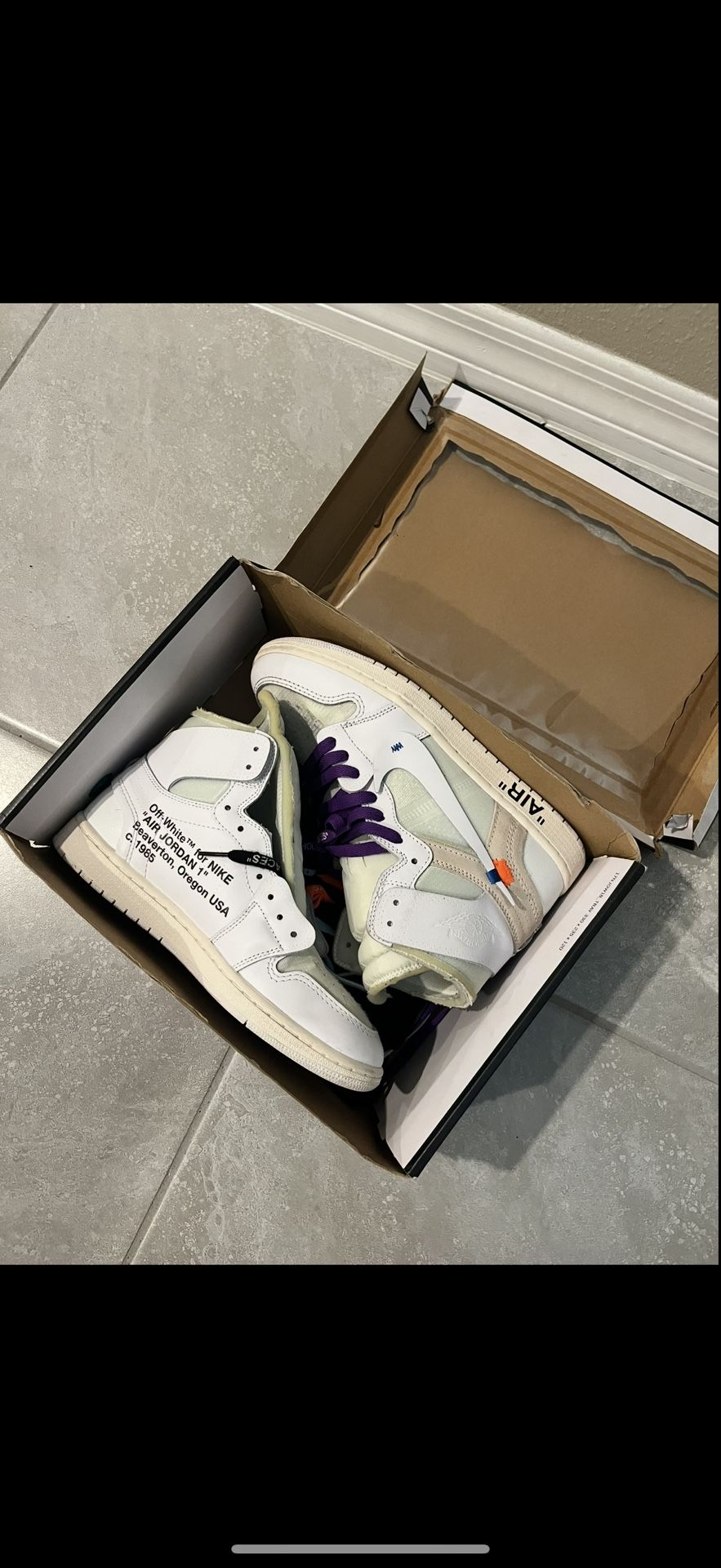 Jordan 1 Off White Euro