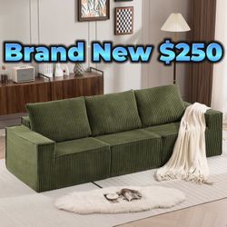 Modular Green Couch 🛋️ Brand New In Box 📦 Delivery Extra Cost 
