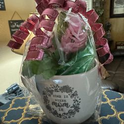 Great Gift For Mother’s Day Big Mug With Chocolate And Flowers  $15 Each 