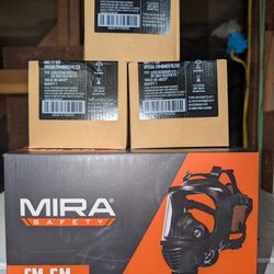 Mira Gas Mask  CM-6M + Air Filter Cartridges 