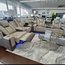 Reclining Sofa Loveseat 