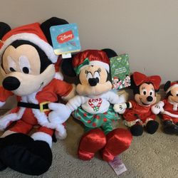 Disney Christmas Plush 