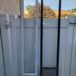 2 for 1 Pet Doors Aluminim M/S