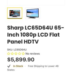 65in Tv