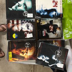 Complete DVD  Series - 24 (season 2 To 7 Newly Sealed