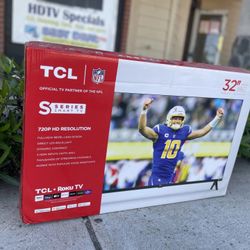 HUGE TV SHIPMENT IN 32" TCL 720P LED SMART 32S250G