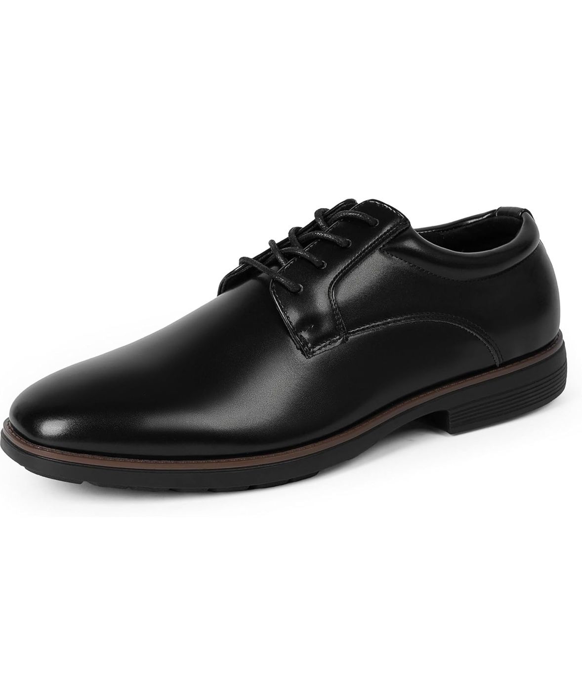Men’s Black Lace-Up Dress Shoes
