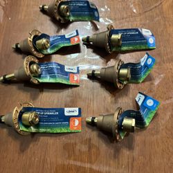 Pop Up Sprinklers - Lot Of 7 - New - All For $25