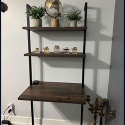 Wall Mount 2-Shelf Desk