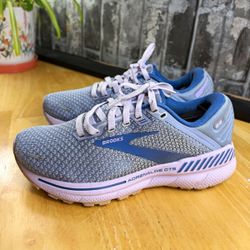 Brooks Adrenaline GTS 22 Women’s Purple/Dutch Blue Low Top Lace-Up Mesh 6.5B