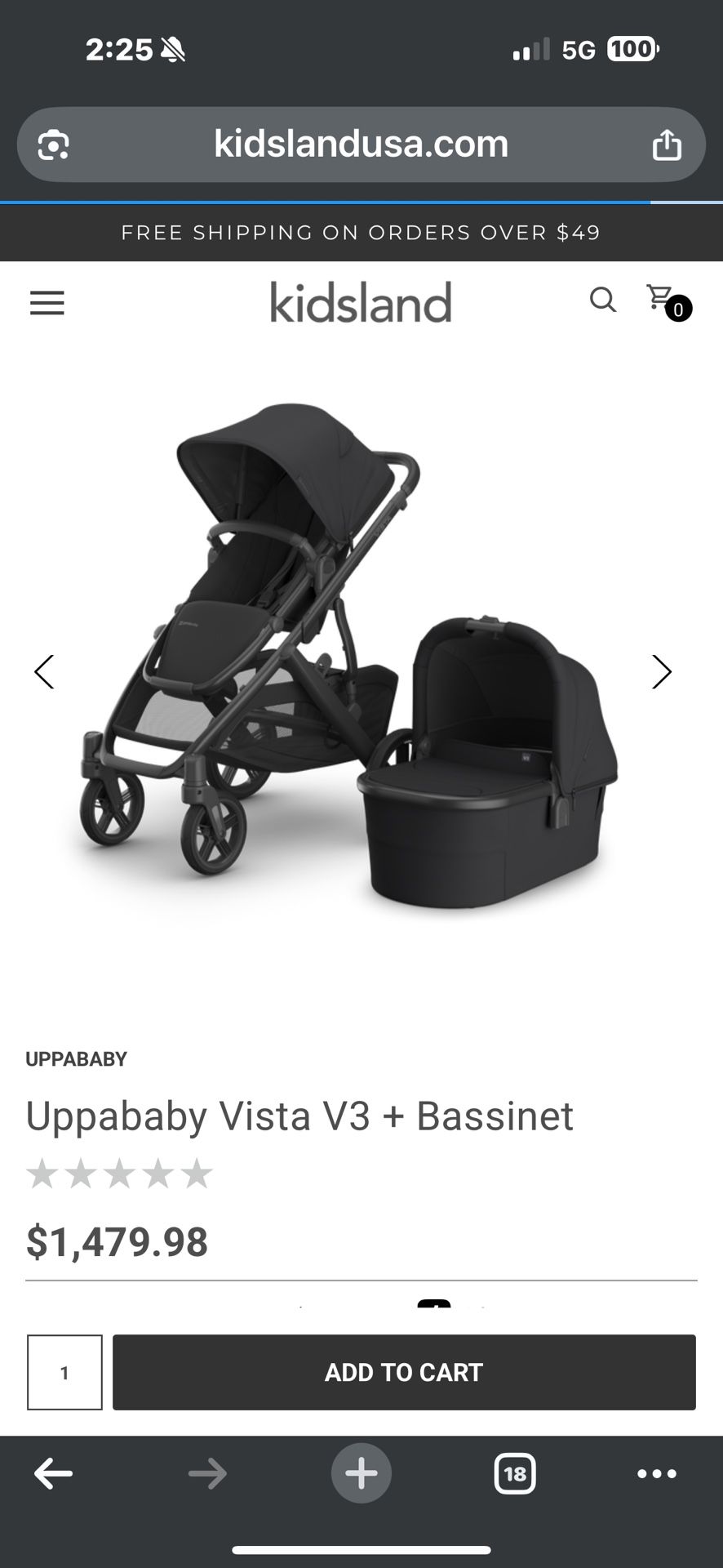 UPPAbaby vista V3
