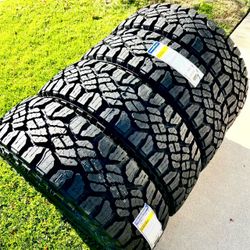 Brand New 285/75R18 Goodyear Duratrac Mud Tires [35x11.50r18] Tires 10 Ply Load E