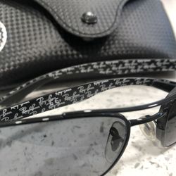 Vintage Ray Ban Frame Only. Black Metal In Excellent Condition For Men’s 