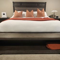 King Size Bed  With Bench
