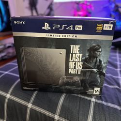 The Last Of Us 2  PS4 Pro Ellie Edition 