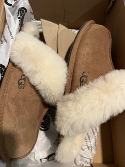 Ugg Scufette II Chestnut Brown Size 5 New In Box 