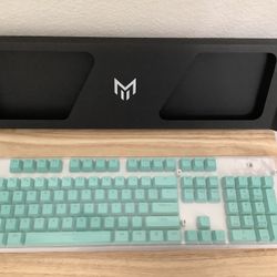 Matrix Keyboards Gaming Keycaps, Mint Green