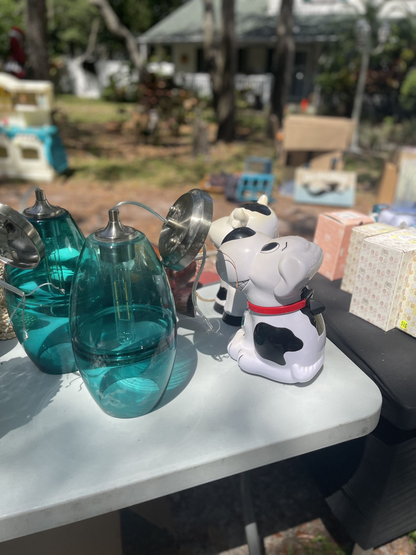 Dog Cookie Jars And Light Fixtures